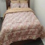 روتختی پارچه ترک دورو طرح گل  | کد 128