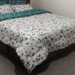 روتختی دونفره ۶ تکه طرح برگ سبز | کد 135